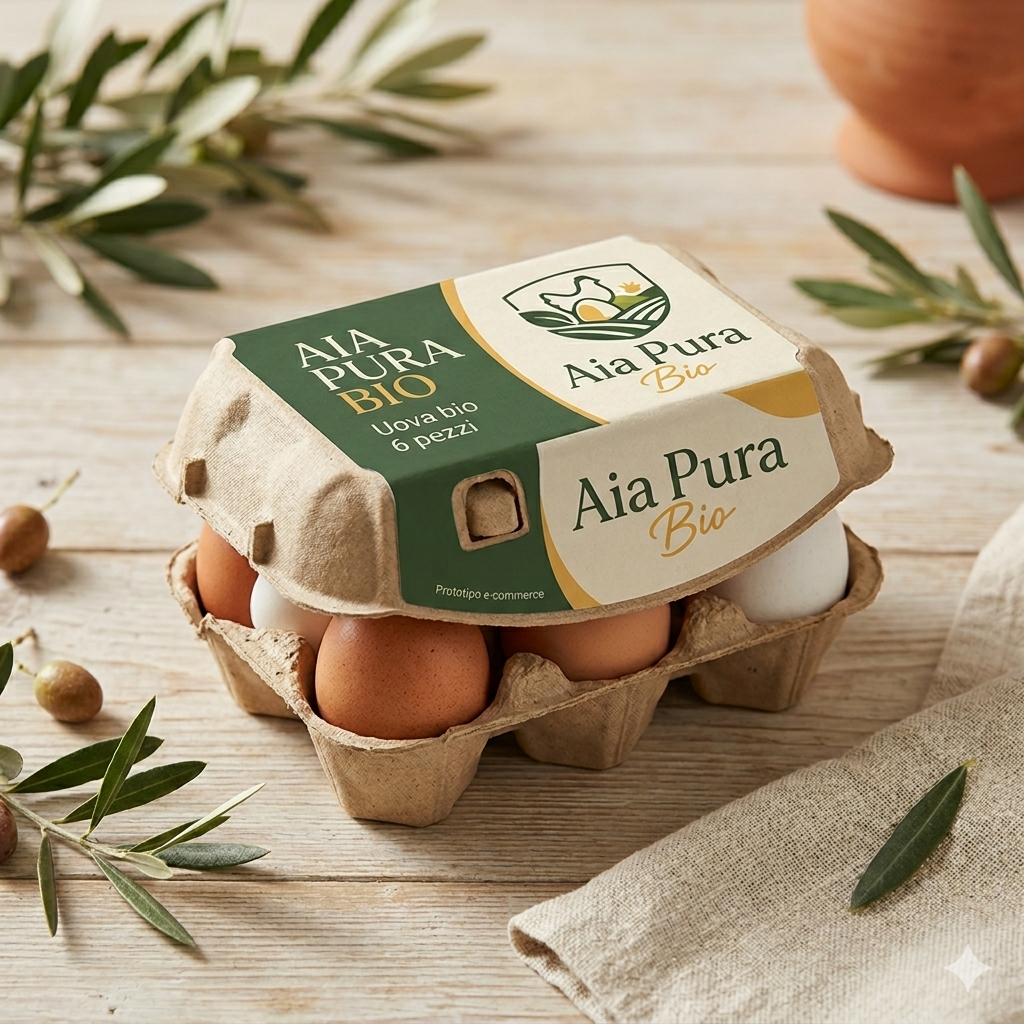 Packaging uova premium