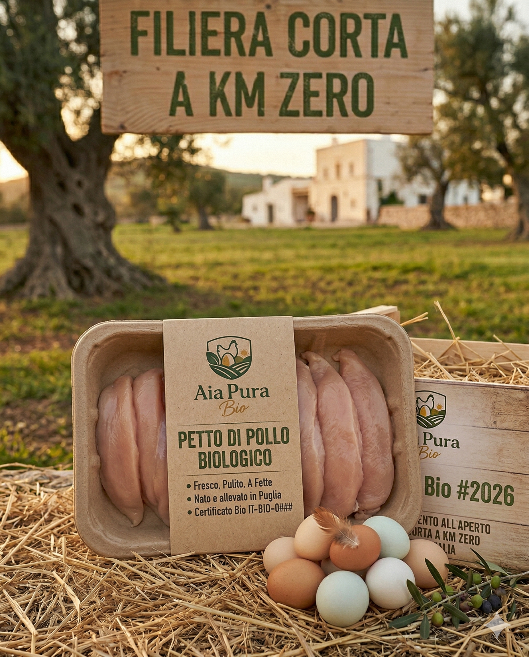 Petto di pollo filiera corta km zero