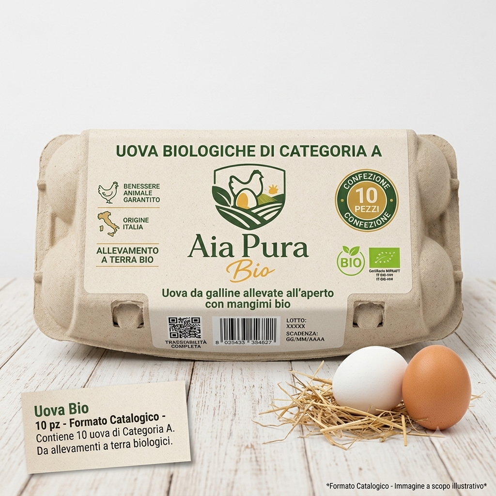 Uova bio 10 pezzi