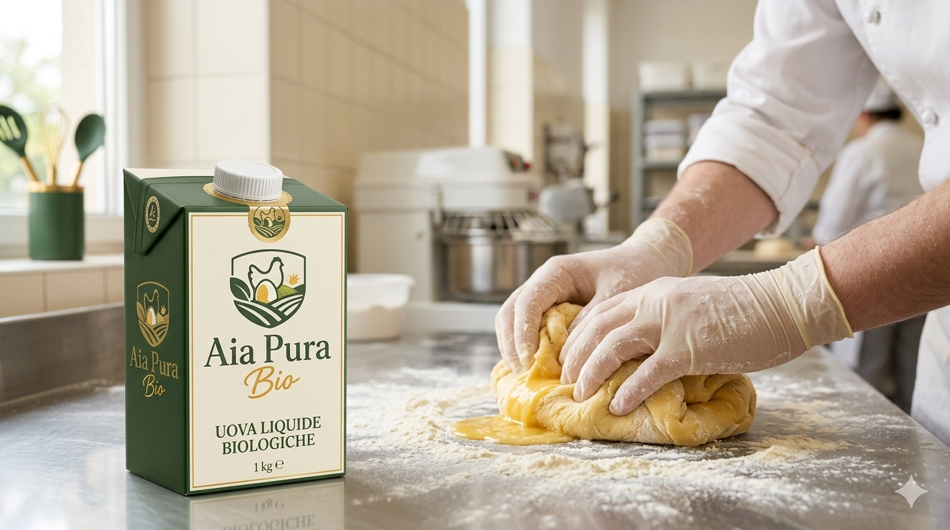 Uova liquide uova cucina professionale